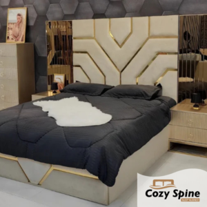 Gold Strip Alma Upholstered Premium